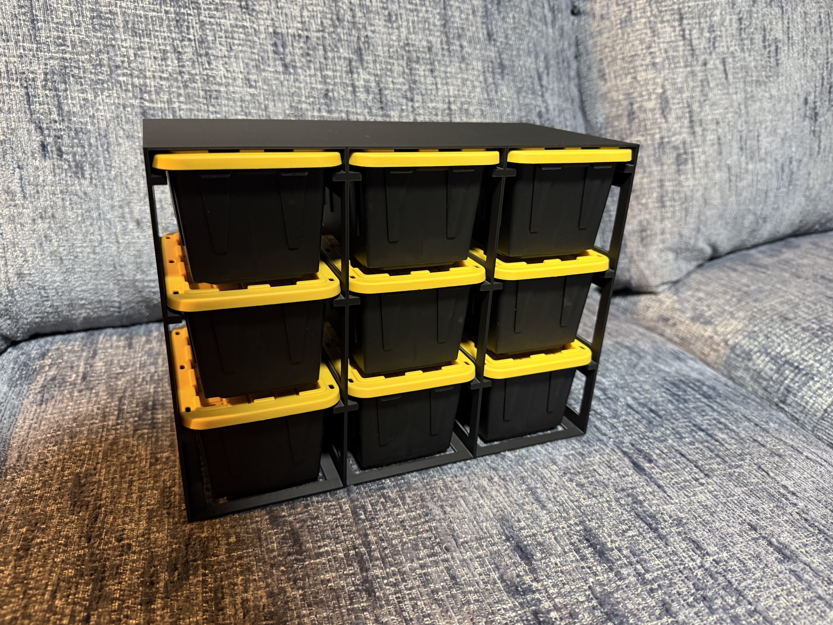 Miniatura 2 do modelo 3D Mini Tote Storage Rack