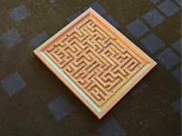 Plaque solution pour labyrinthe à tube surprise — photo 1