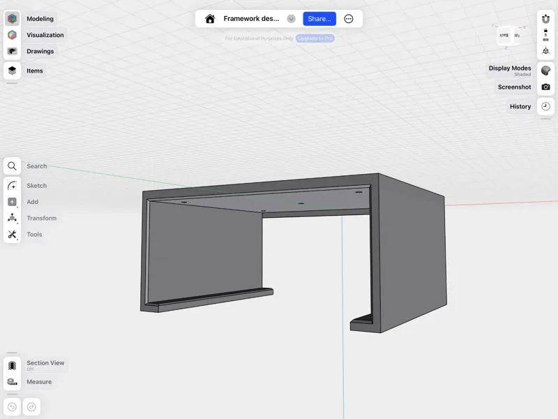 Framework Desktop under desk mount