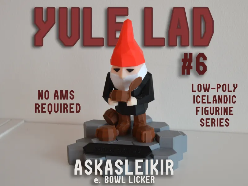 Askasleikir - Icelandic Yule Lad Series