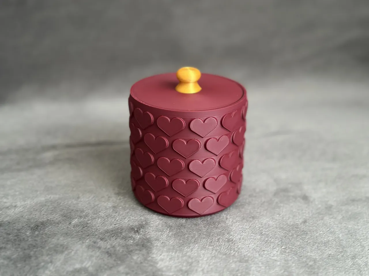 Heart Container – Cute Storage Organizer with Lid view 2