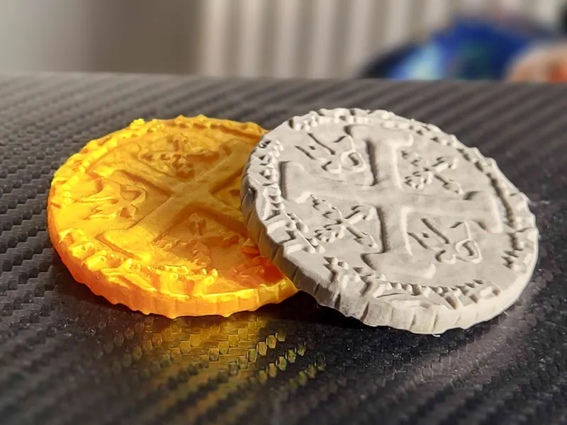 DnD Detailed Treasure Coin