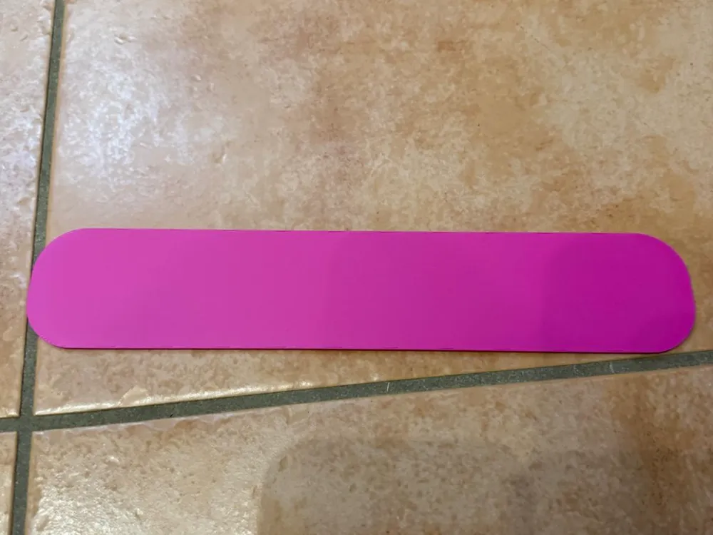 Precise Stand Sign Blank - Free 3D Print Model - MakerWorld