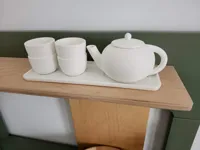 Plateau pour théière et tasses — photo 1
