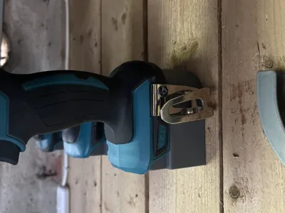 Wall mount for makita tools with belt clip hook