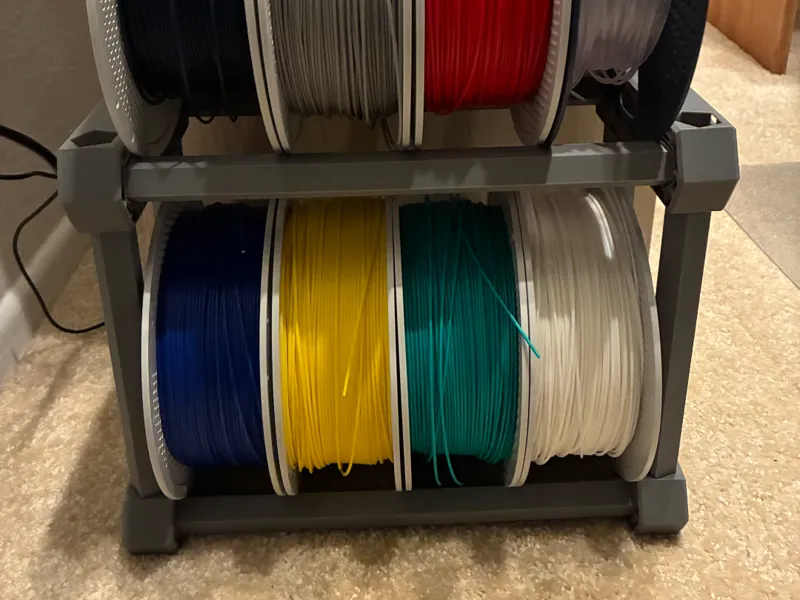 Filament Efficient Spool Rack (<120g for 4 spools)