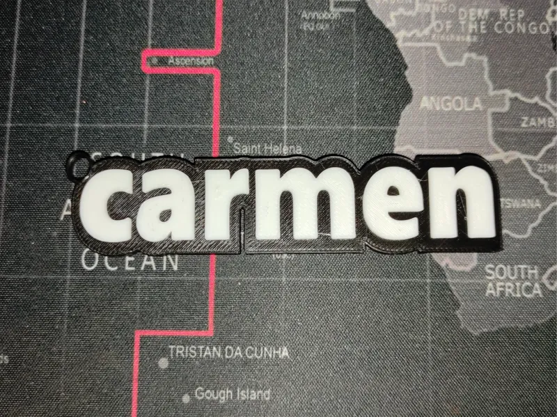 Portachiavi Carmen (stile GTA)