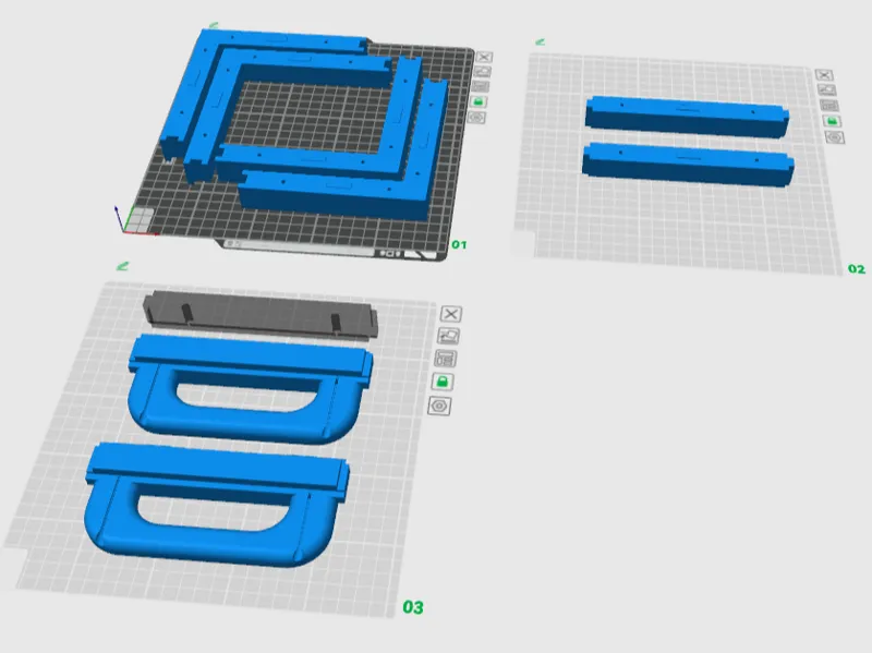 Voron raise frame 三叉戟 增高边框、增高架