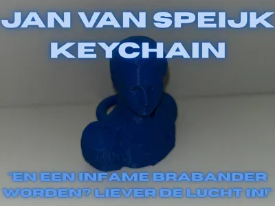 Jan van Speijk keychain