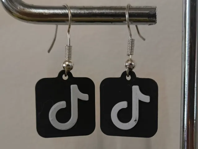 boucle d'oreille tiktok