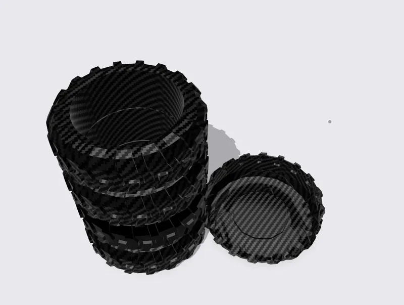 4x tires pen holder 2.0
