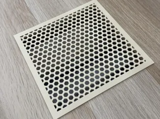 Honeycomb Table Grill 150x150 mm with Top Flange