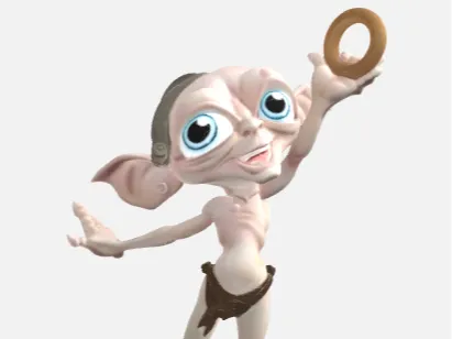 Herr der Ringe Gollum
