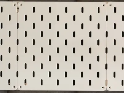 Skadis System Endless plate 1x5+Glue & Screw Holder