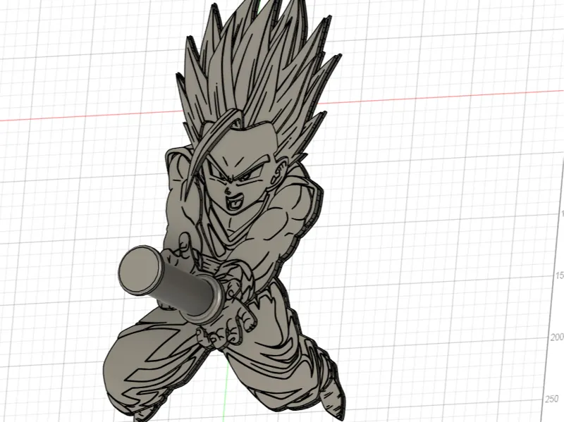 Son Goku Spool Holder