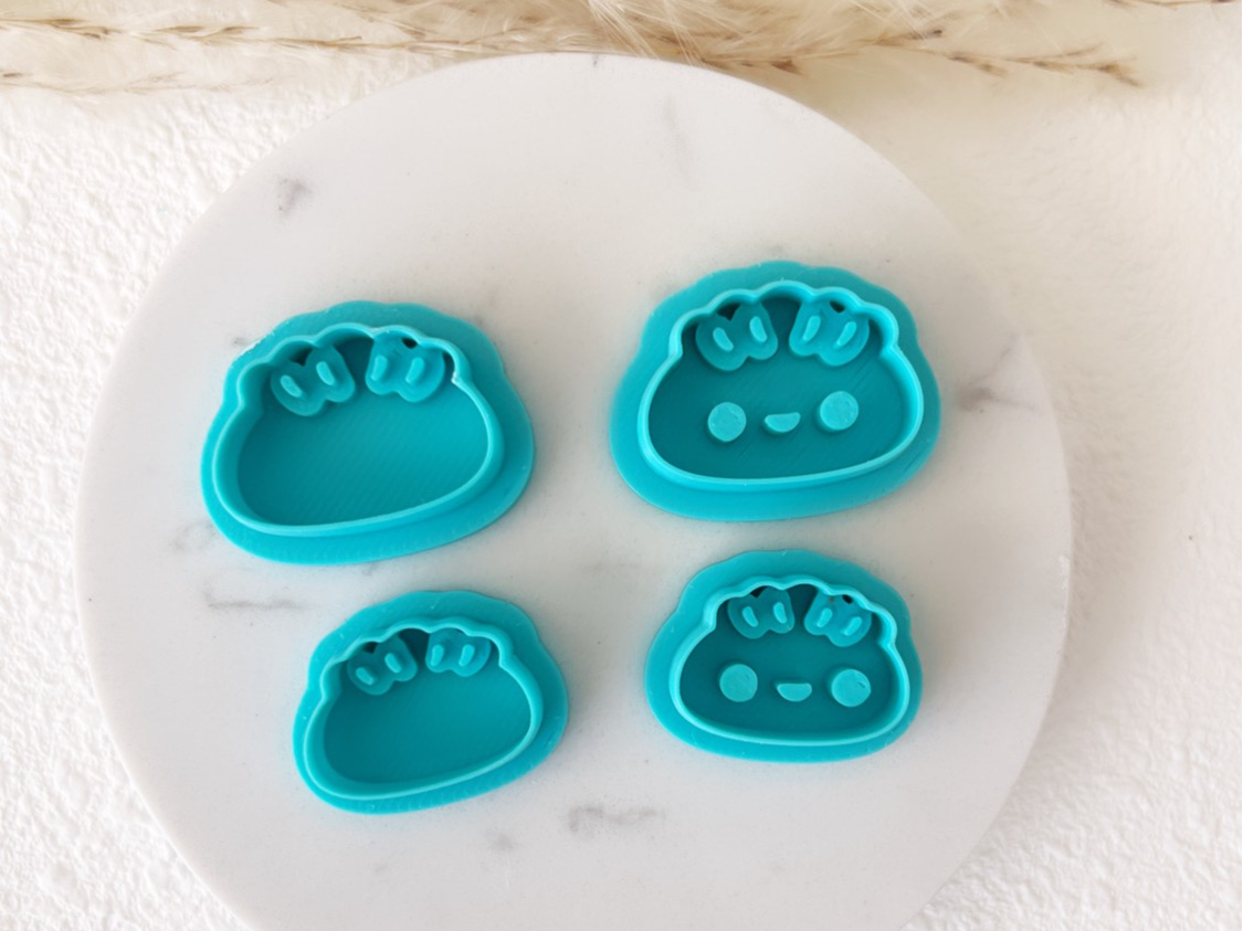 Kawaii Dumplings clay cutter