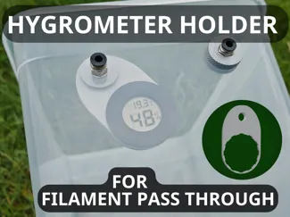 Hygrometerhalter für Filamentdurchführung PC4-M10
