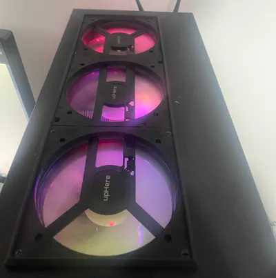 3x120mm Fan Cover