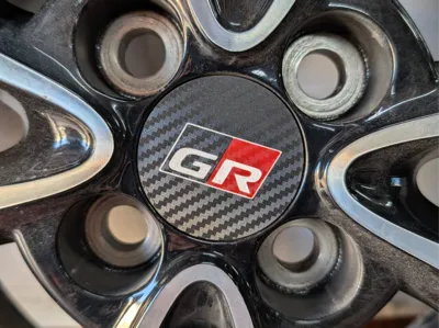 Custom Center Cap for Toyota Yaris - 57mm Diameter