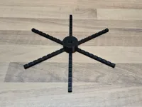 Présentoir tournant 6 bras pour porte-clés — photo 2