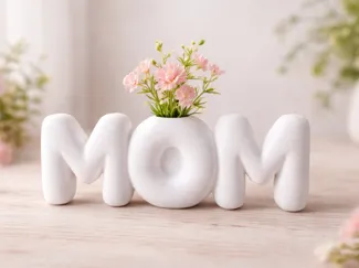 Mom Vase  für  Muttertag 