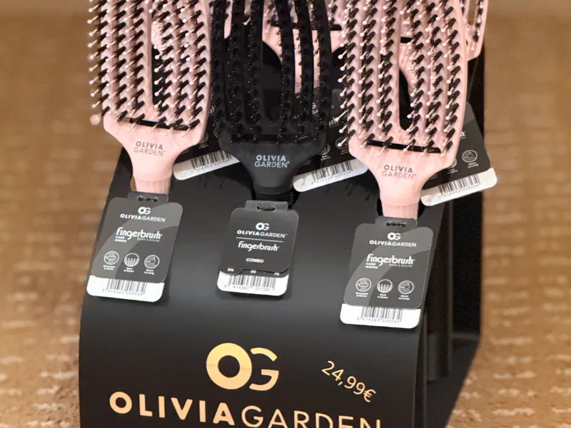 Hair Brush Display – Friseur 6er STL