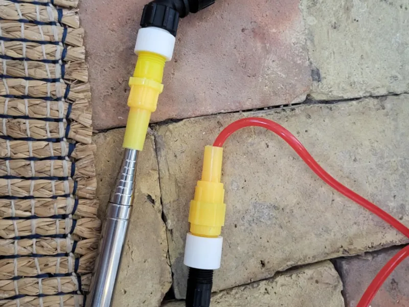 Adapter for Ryobi Backpack Sprayer (RY18BPSB-0)