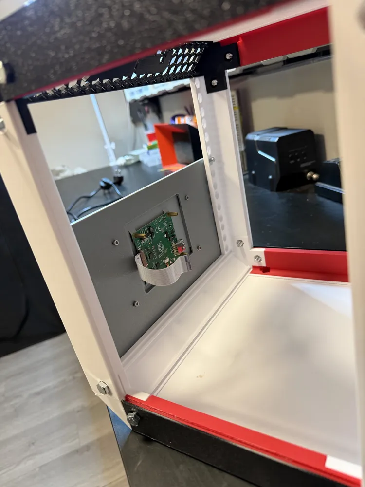 Raspberrypi 7'' screen 10'' rack mount(Lab Rax) - Free 3D Print Model ...