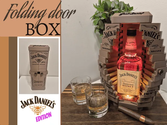Jack Daniel's Tennessee Honey Whiskey display box