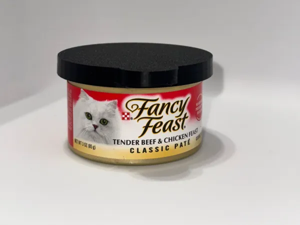 Couvercle pour petites boîtes de pâtée pour chat