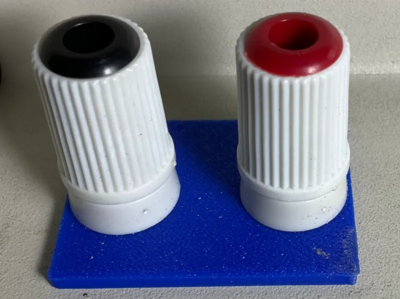 Dual Mount Plate for Transformer Terminal Post M5