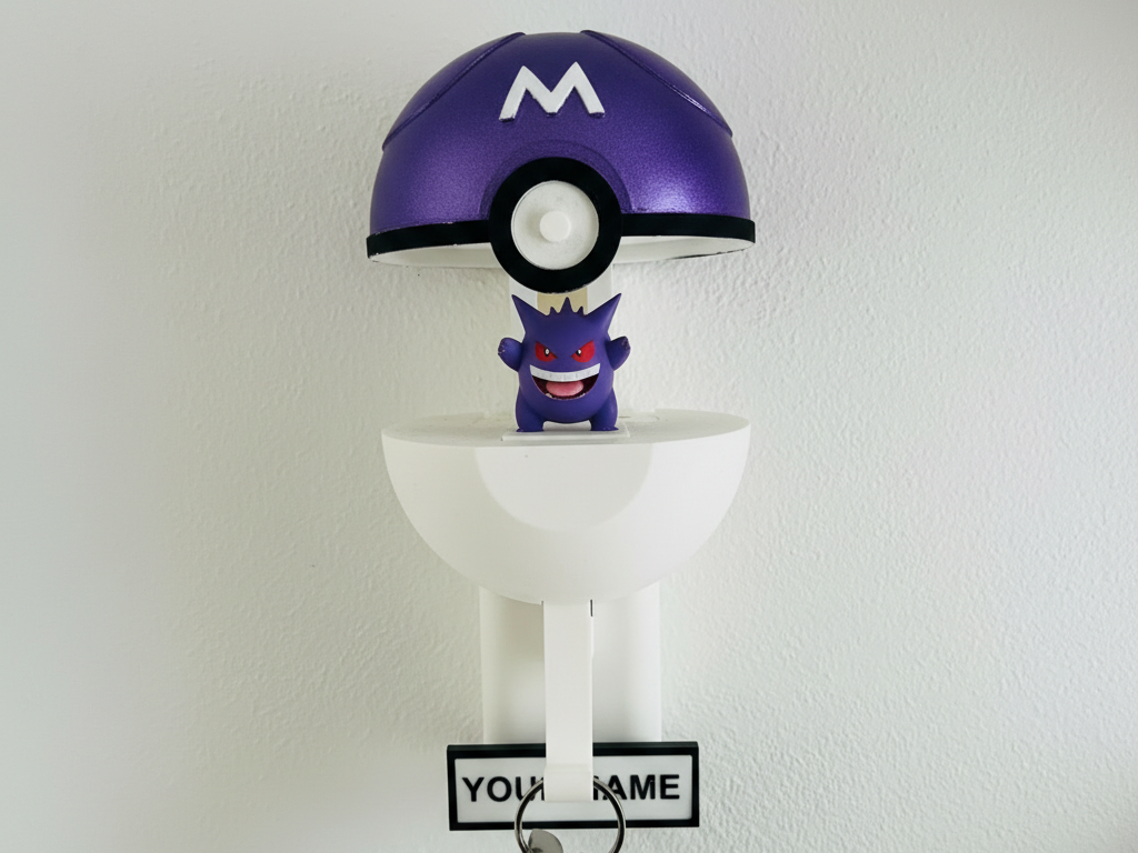 Gengar Portachiavi da Parete - Pokemon