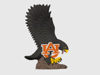 Auburn University War Eagle AMS Color