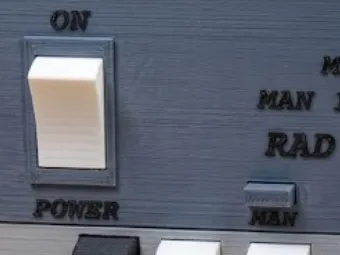 tiny cb radio mulitcolor print 1-10