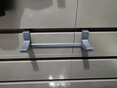 Slatwall Handgun Holder