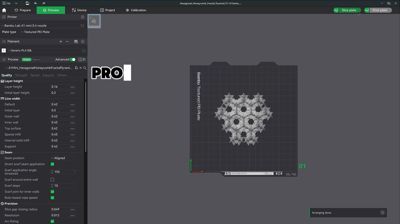 Hexagonal Honeycomb Fractal Pyramid - Free 3D Print Model - MakerWorld