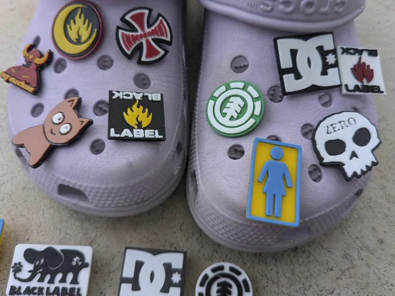 Skate Brand Croc Charms - TPU or PETG