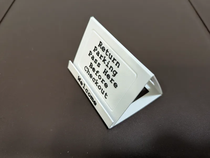 Tri-fold Card Holder - No AMS - Quick Print