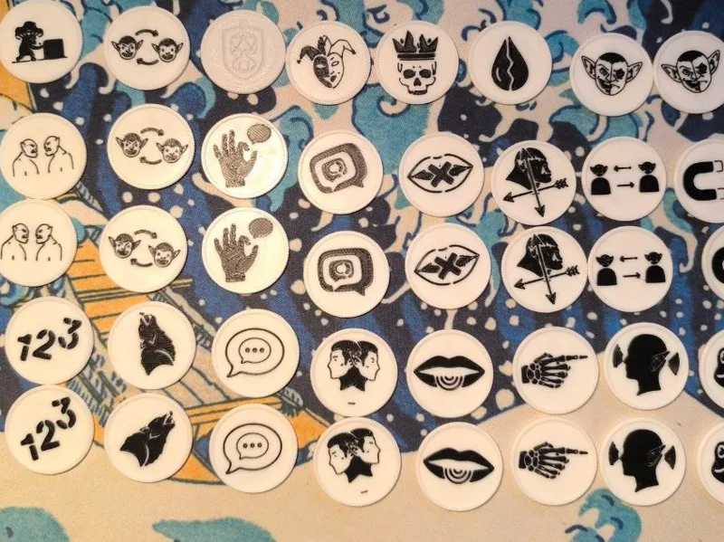 Tokens for Dnd minigame