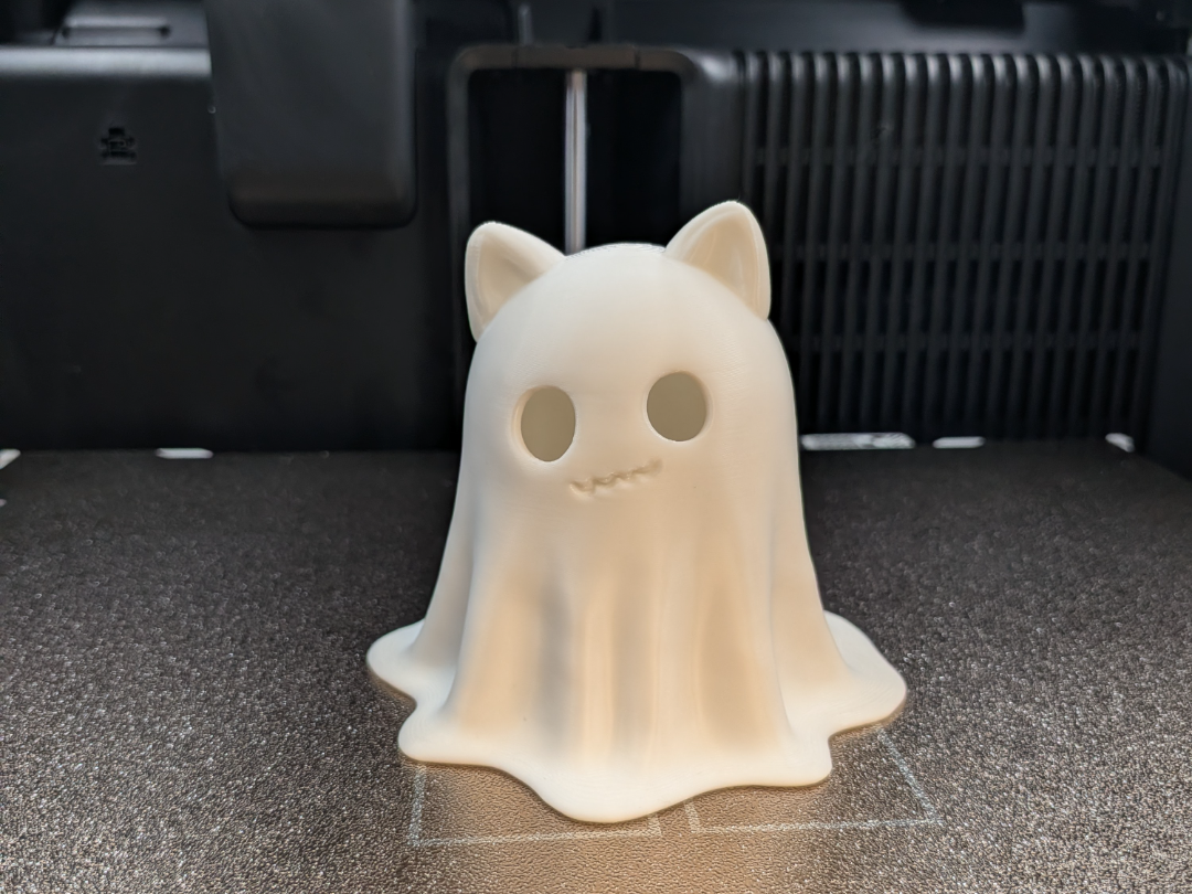 Ghost Cat – Süßer Katzengeist Halloween Deko - 1