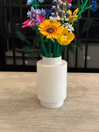 Vase brique ronde 1x1 à tenon ouvert — photo 1