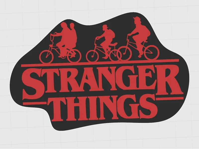 Stranger Things Schild