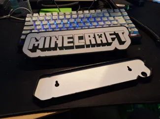 Simple 2 color Minecraft lightbox 
