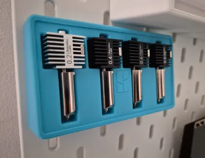 Ikea Skadis Hotend Holder for A1 and A1 Mini