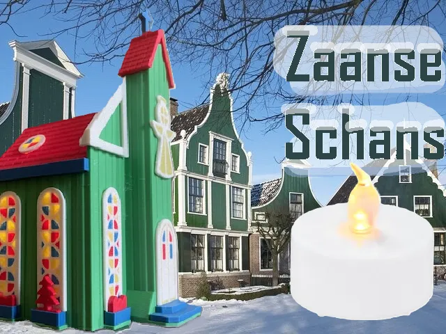 Zaanse Schans Christmas Church