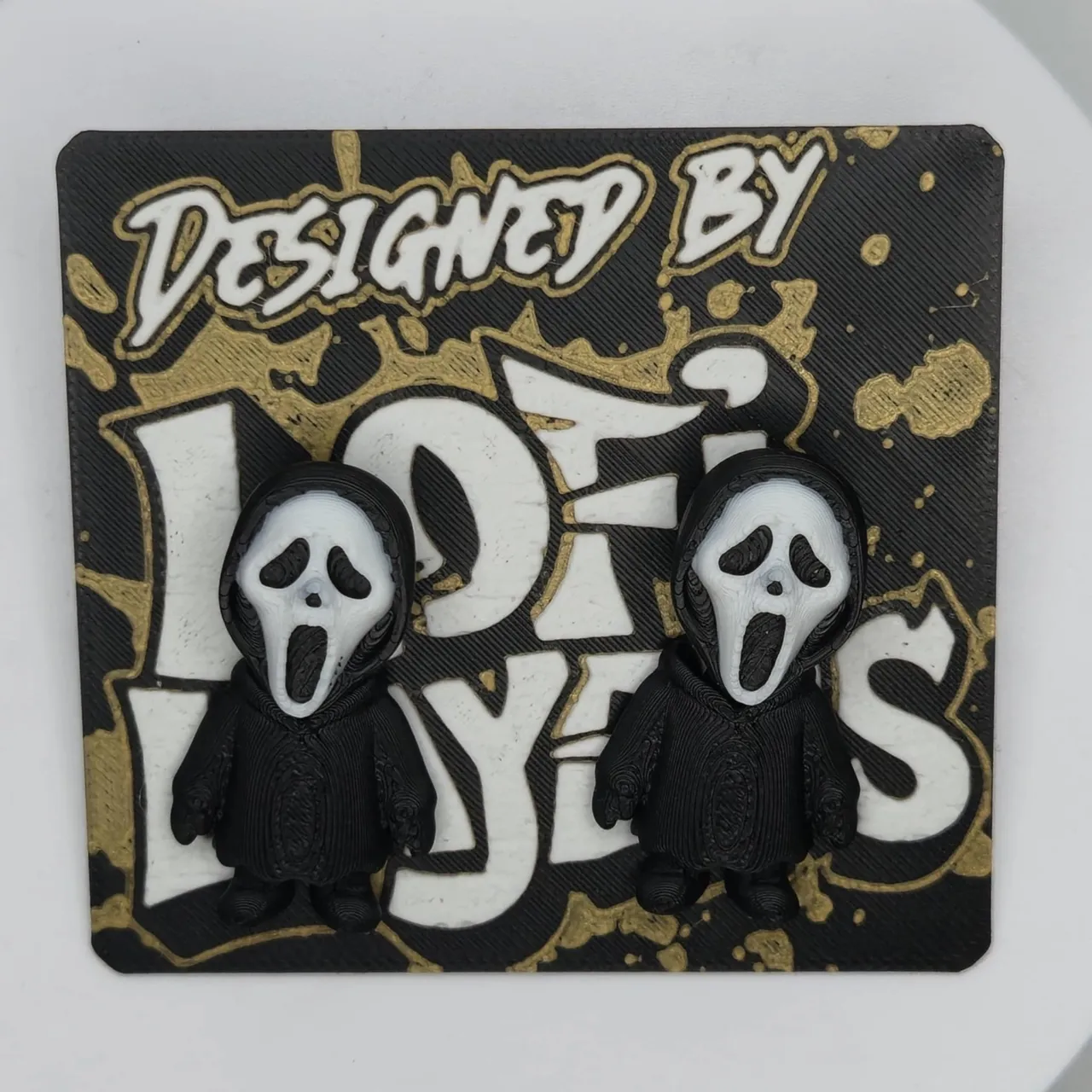 Ghostface Hanger Earrings view 3