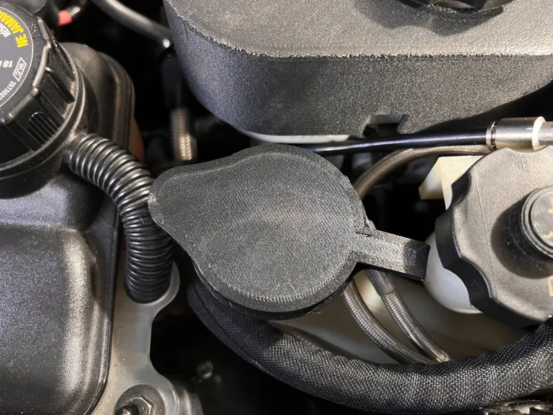 C6 Corvette Windshield Washer Fluid Reservoir Lid