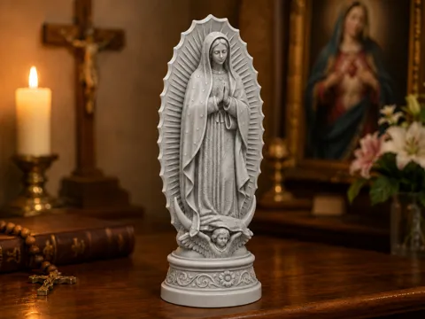 Letrero o emblema decorativo: Nostra Signora di Guadalupe – Decorazione Sacra — referencia de MakerWorld
