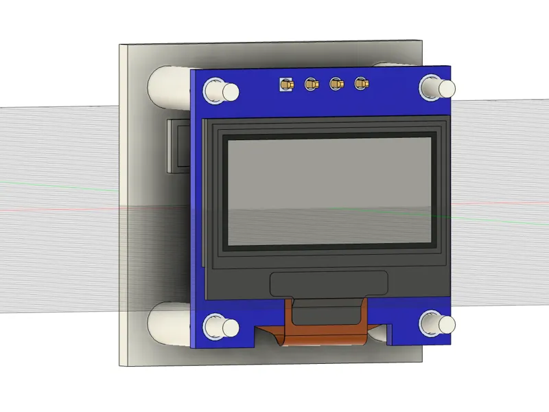 i2c 0.96inch M4 mount