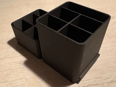 Modular Desk Organizer System - Interlocking